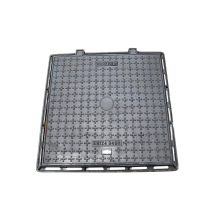 球墨铸铁方形井盖轻重型防臭污水化粪池窖井用球墨铸铁井盖