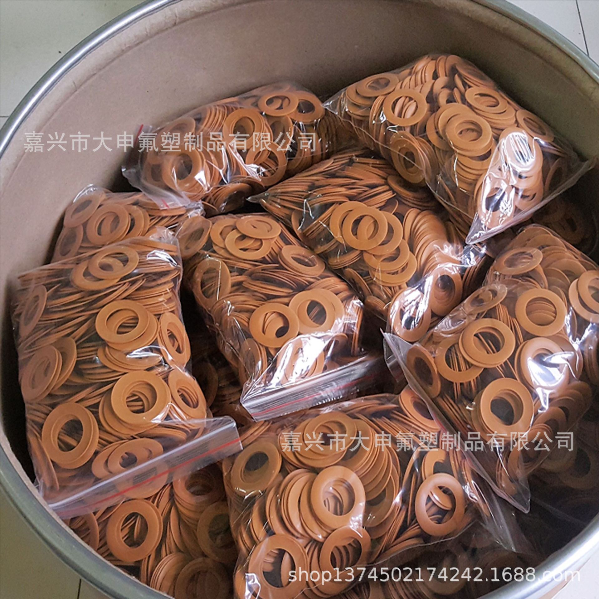 聚四氟乙烯皮碗/PTFE活塞片/车载吸尘器充气泵空压机皮碗活塞片