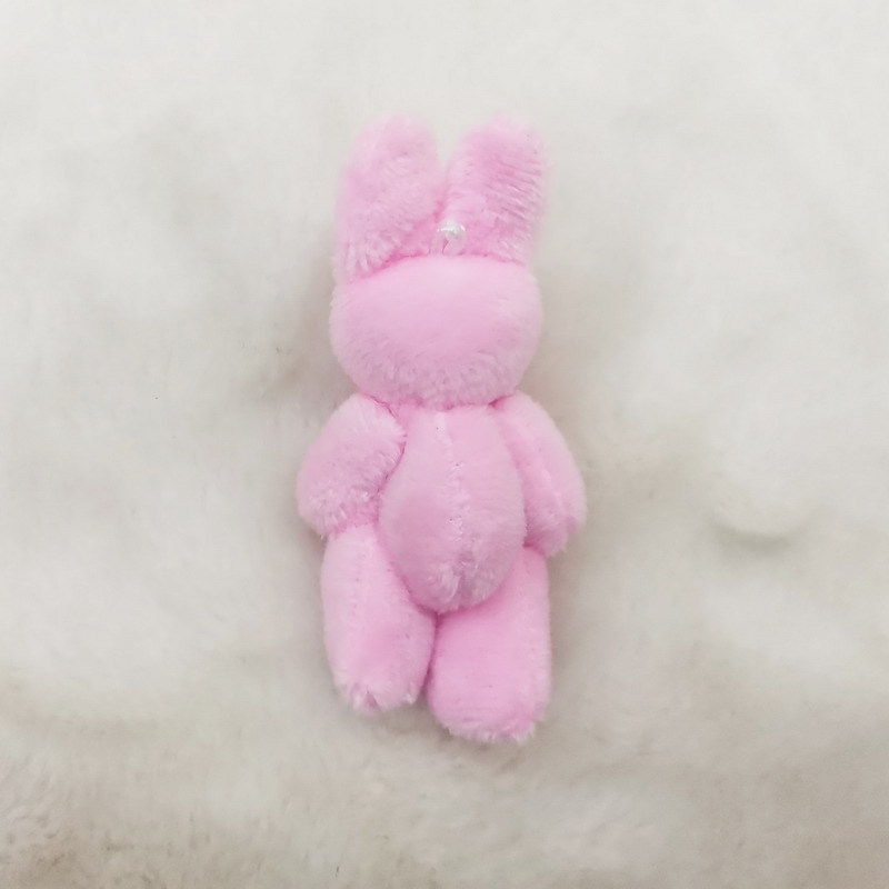 6cm joint rabbit pink