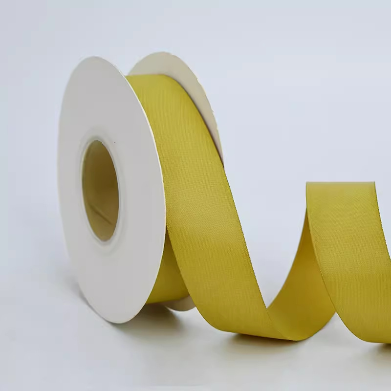 Nueva cinta de algodón de poliéster caja de pastel de cumpleaños regalo de flores arco tocado de regalo hecho a mano ramo de regalo cinta cinta