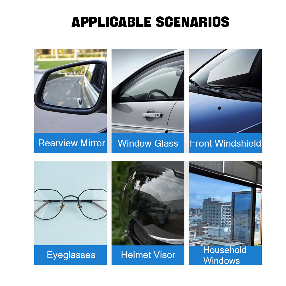 YT105 car glass anti-fog agent is exclusively for cross-border supply, used for rearview mirrors and car window glass to prevent fogging, rain, and water accumulation