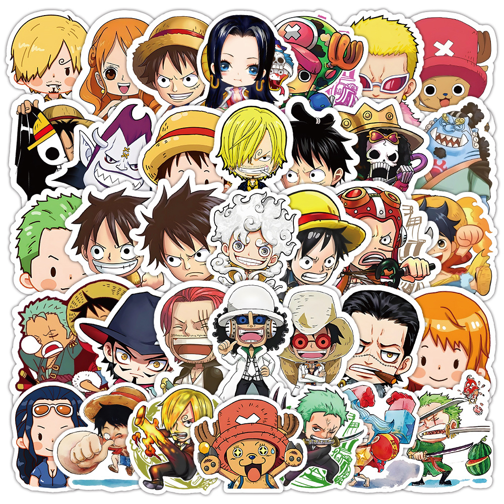 Q versión de One Piece-50PCS(BTM098)