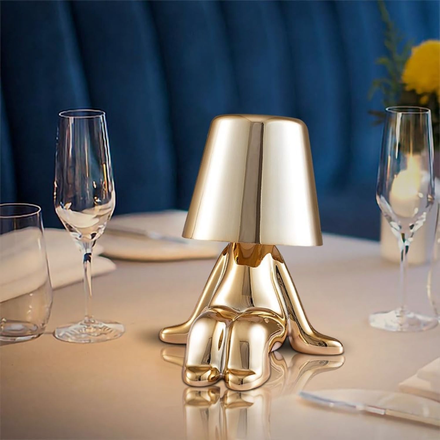 전기 도금된 금 D 스타일