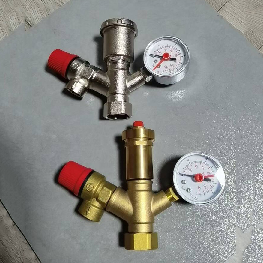 暖通安全阀 水箱排气泄压阀 锅炉安全组件阀门 3-6bar 现货批发