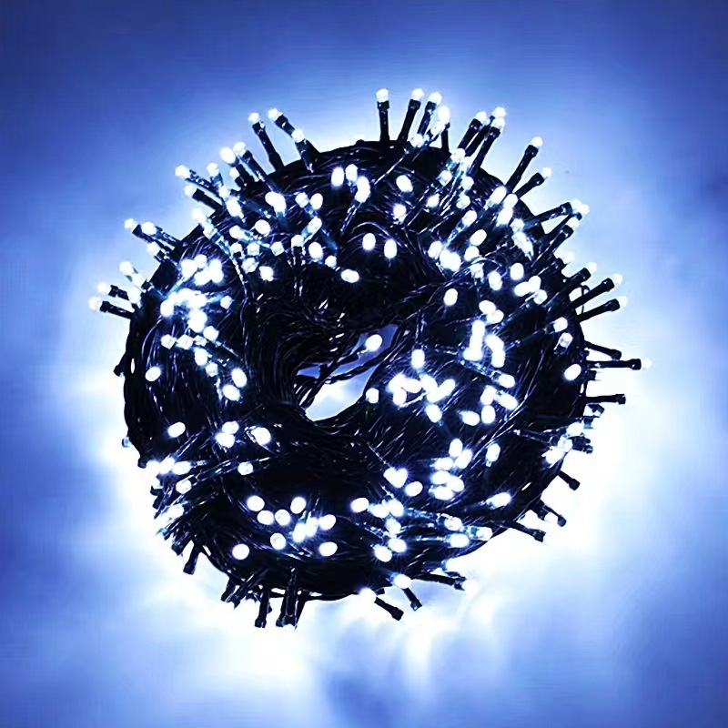 String de lámparas solares LED lámparas de color de Año Nuevo lámpara de decoración de jardín al aire libre impermeable estrella de atmósfera sin enchufe image 9
