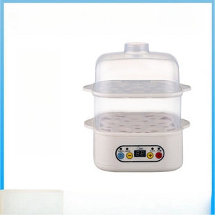 Anti-Dry Burning Automatic Power-Off Smart Egg Steamer Steamed Sweet Potato Corn Egg Custard Student Party Mom Artifact Breakfast Machine