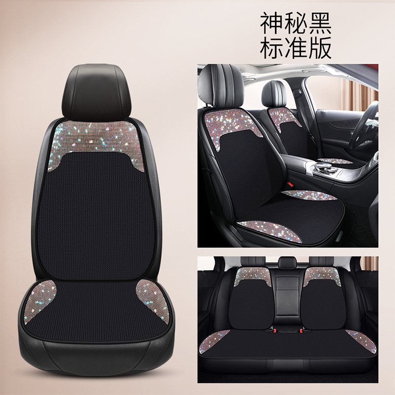 Seat Pad – Universal Seat cushion, seat cover - xms-mysterious-black-standard-version