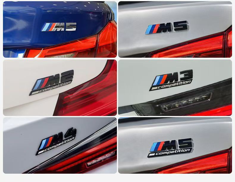 Applicable to BMW Rear Displacement Letter Labeling 630d 640d 650d Modified M Rear Movement Displacement Labeling