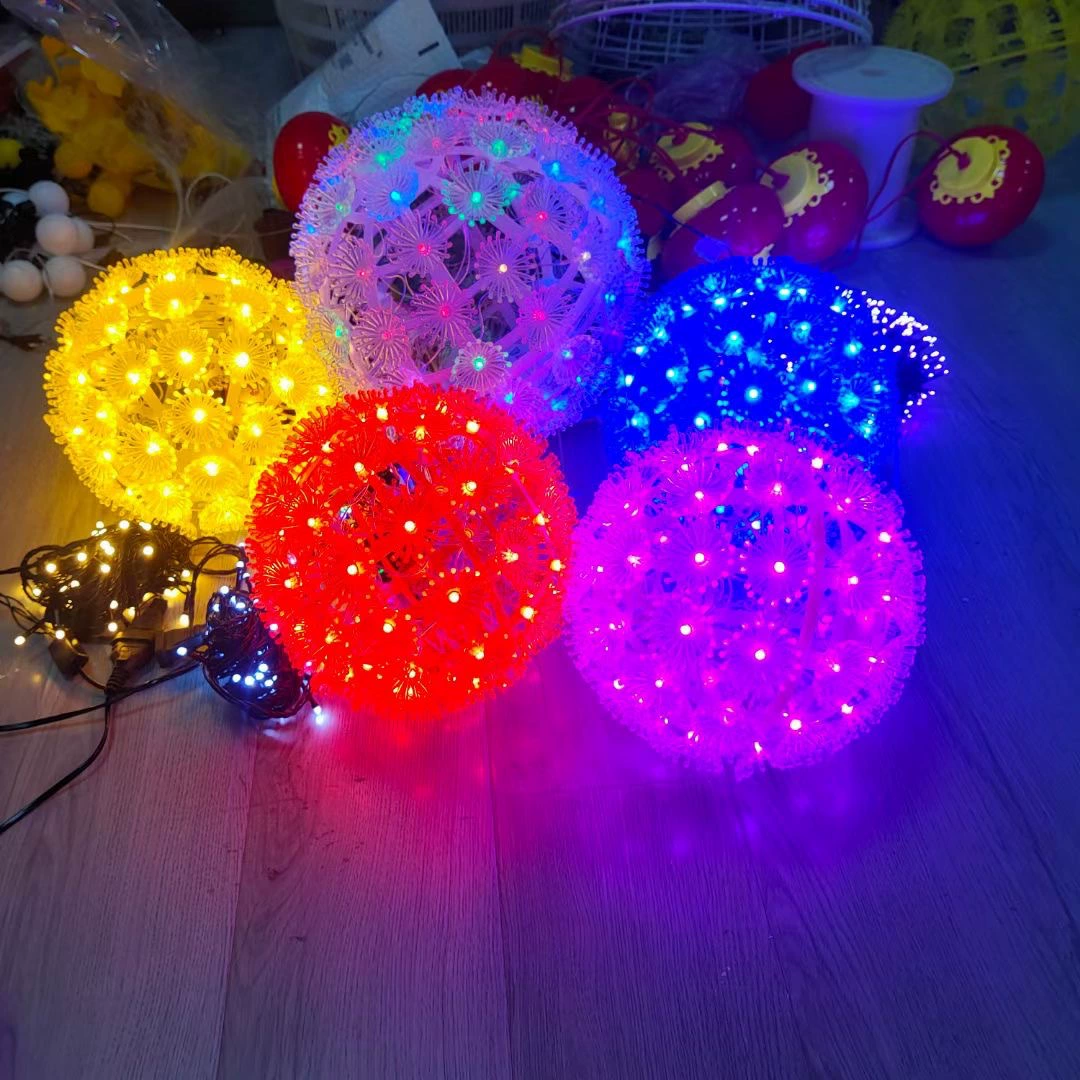 Светодиодуванчик световой шар открытый внутренний двор водонепроницаемый пейзаж кемпинг балкон декоративный свет количественная оценка