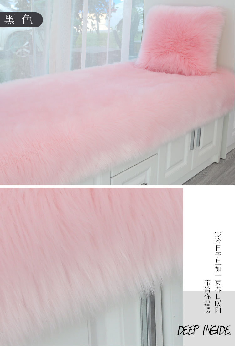 Carpet Door Mat Can Be Cut, Wabi-Sabi Style Carpet, Light Luxury Floor Mat, Silent Tatami Bay Window, Double-Sided Gray-White Carpet