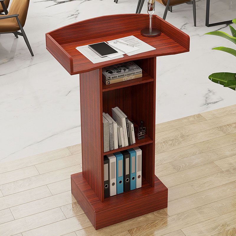 Speech Podium, Welcome Desk, Simple Modern Reception Desk, Stage, Customer Service Desk, Small Vertical Guide Desk