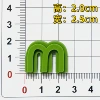 Green M letter