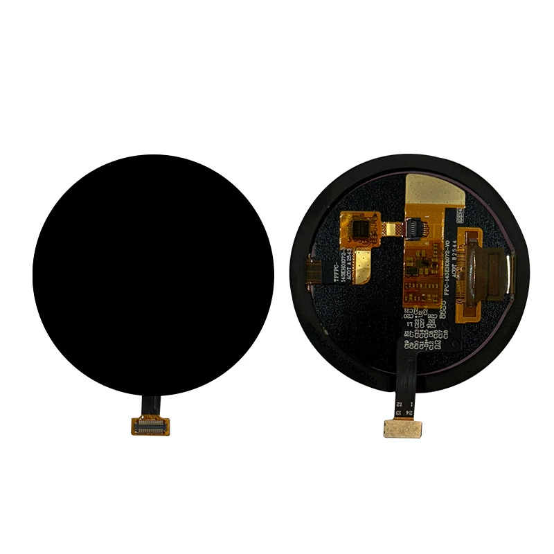 1.43-inch AMOLED display 466*466 circular OLED screen SPI interface wide temperature design display