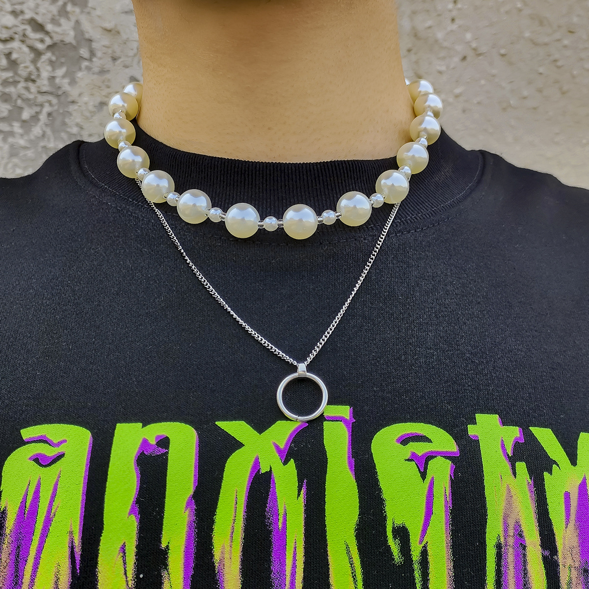 Fashionable creative necklace pearl
