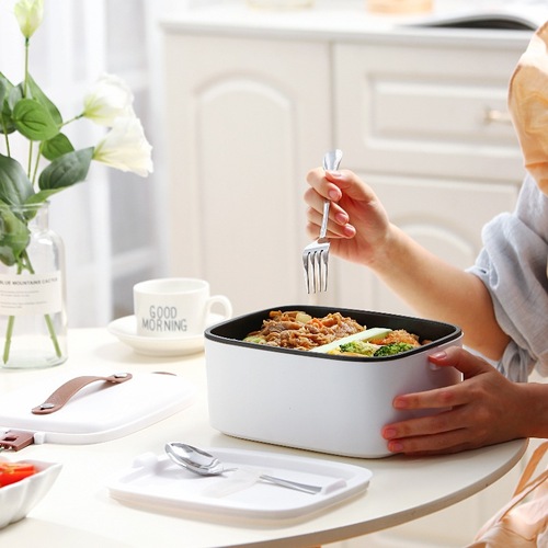 110V220V12V24V Weibili 1.8L car electric heating lunch box large capacity portable electric heating lunch box