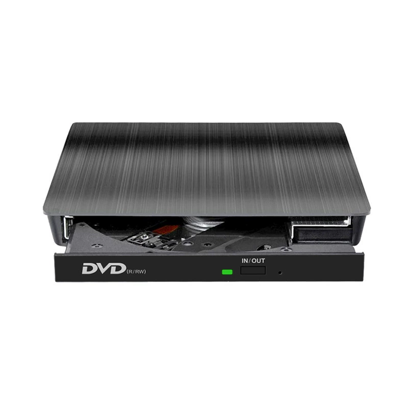 Внешний оптический привод USB3.0 с записью DVD, кабельный, Type-C, мобильный универсальный внешний привод для компьютера