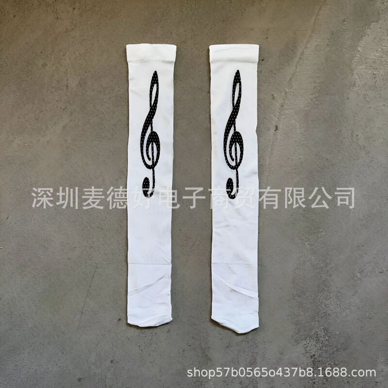 ins字母印花袜子跨境女日系过膝袜四季JK袜款街头外贸批发|undefined