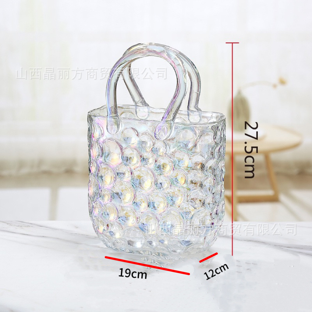 Bolsa de mano Dots Colorido Large