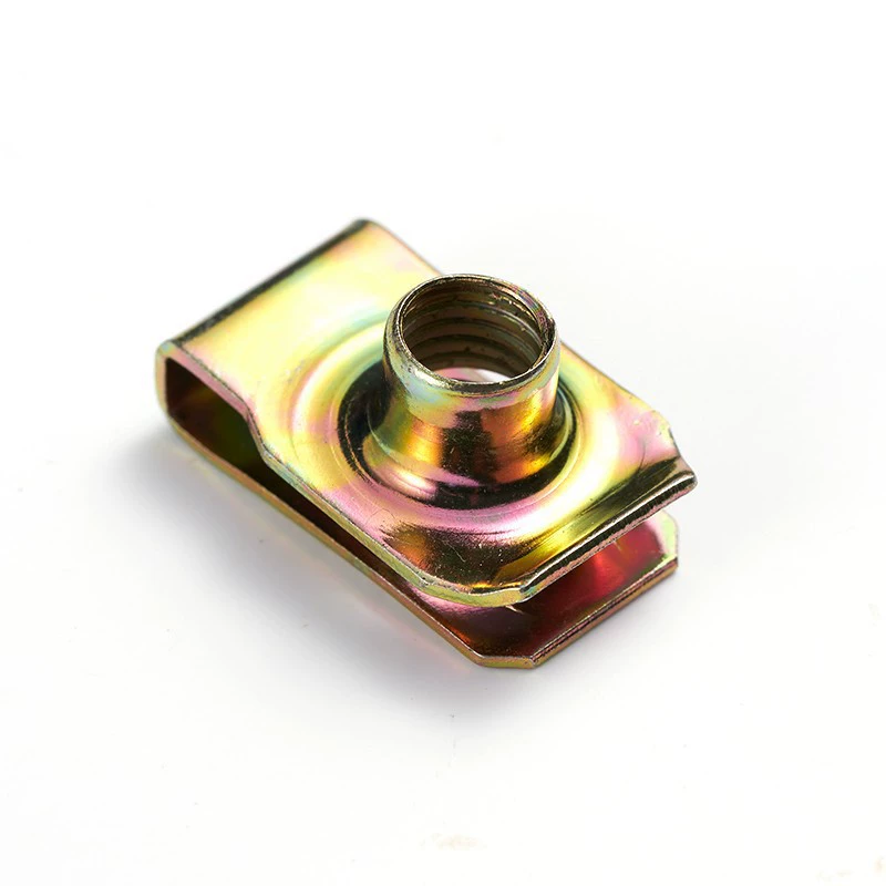 Q312 автомобильный U-образный пластинчатый пружинный гайка гайка растяжение шина кард гайка оцинкованная