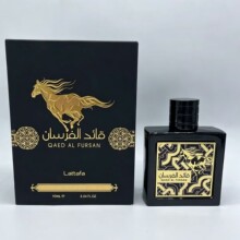 高品质跨境QAED AL FURSAN香水黑色野马中东阿拉伯迪拜外贸爆款