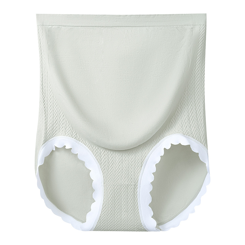 Ropa interior de maternidad de gran tamaño, entrepierna de algodón puro para mujer, especial antibacteriano durante el embarazo, sin costuras, elástico alto, cintura alta, transpirable y alta