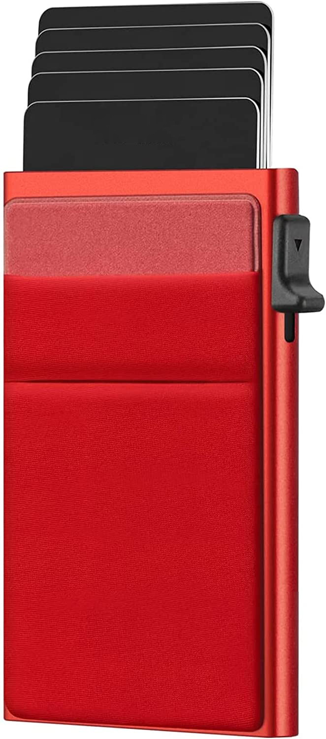 Titular de tarjeta de metal comercio exterior de los hombres RFID antirrobo cepillo europeo y americano Amazon metal aleación de aluminio titular de la tarjeta