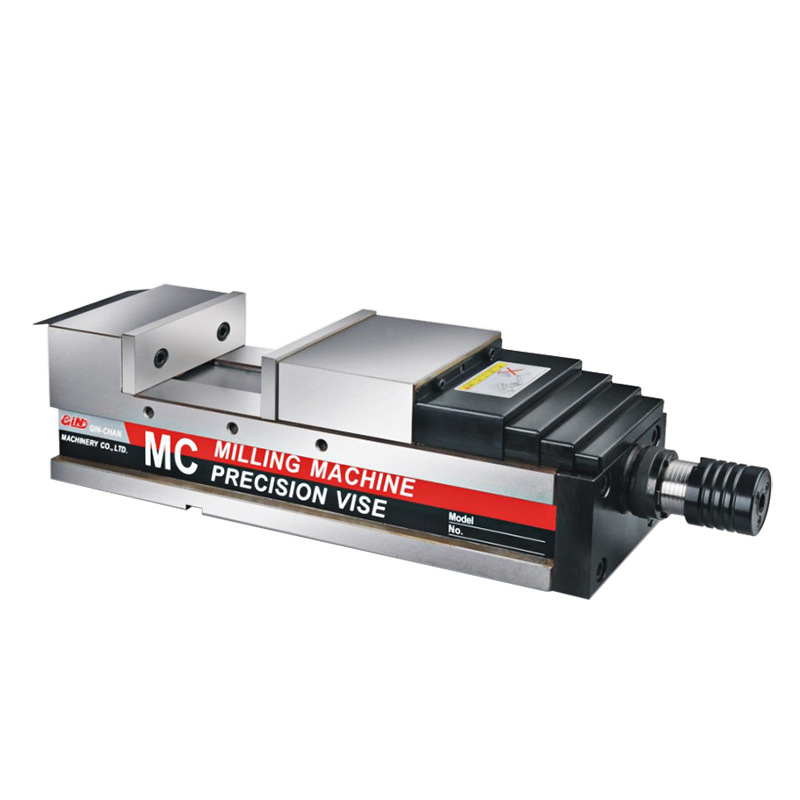 台湾精展GIN角固式精密油压虎钳65280液压快速平口钳GCHV-100/130