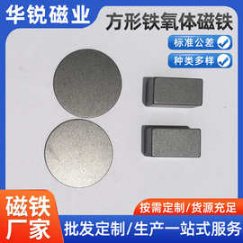 东阳厂家加工方形铁氧体磁铁Y30BH模压圆形精密磁钢定制磁石