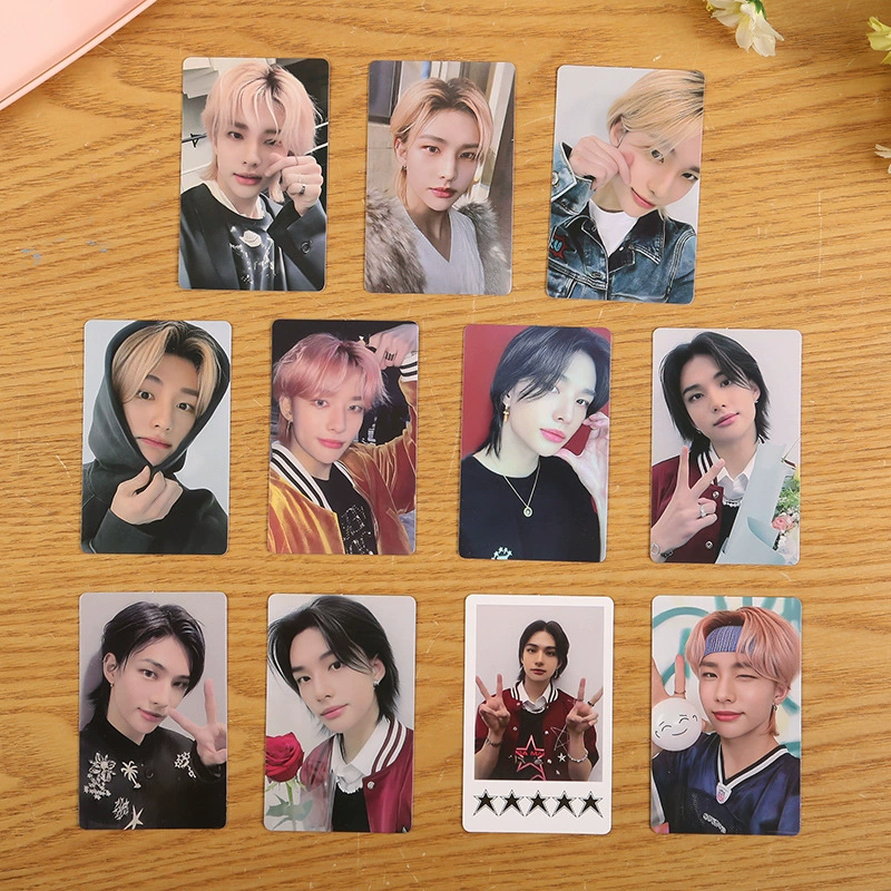 Фотокарточки (Stray Kids) 5-Star специальный каталог, 5,4×8,6 см, коллекционные карты, разные участники