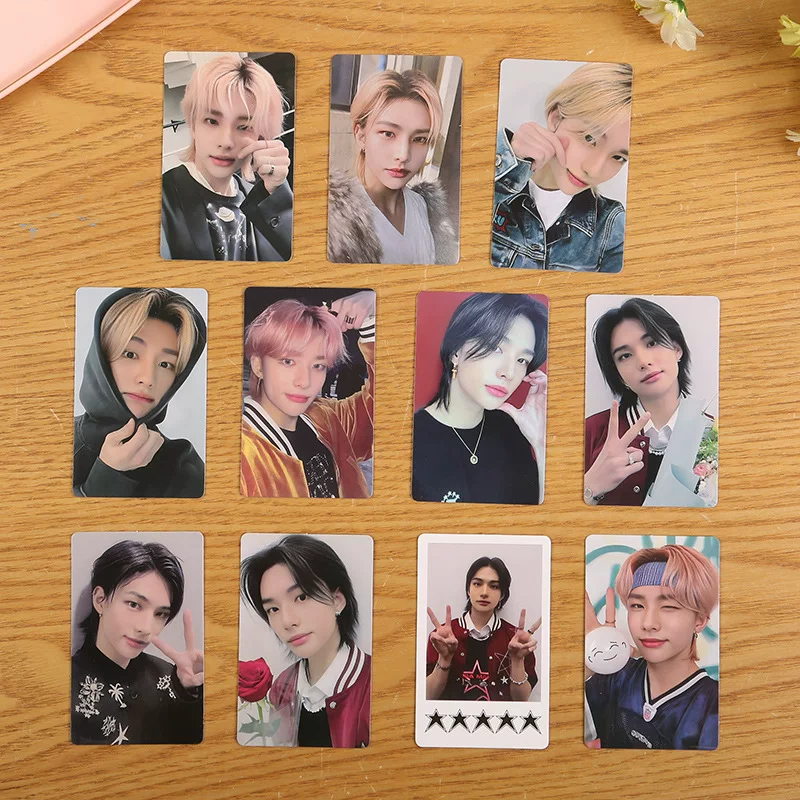 Фотокарточки (Stray Kids) 5-Star специальный каталог, 5,4×8,6 см, коллекционные карты, разные участники