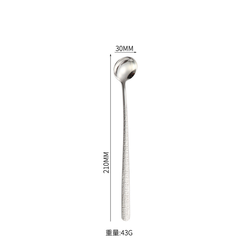 304ステンレスナイフとフォークのスプーンの優雅なハンマーの紋様のデザートのスプーンとフォークのひびの西洋料理の刀のホテルのステーキの刀|undefined