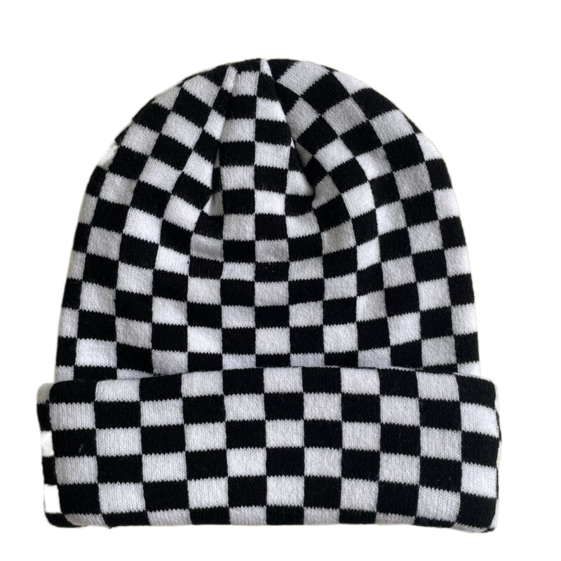Crimping Rim Unisex Hip-hop Vintage Style Cow Pattern Zebra Leopard Crimping Wool Cap