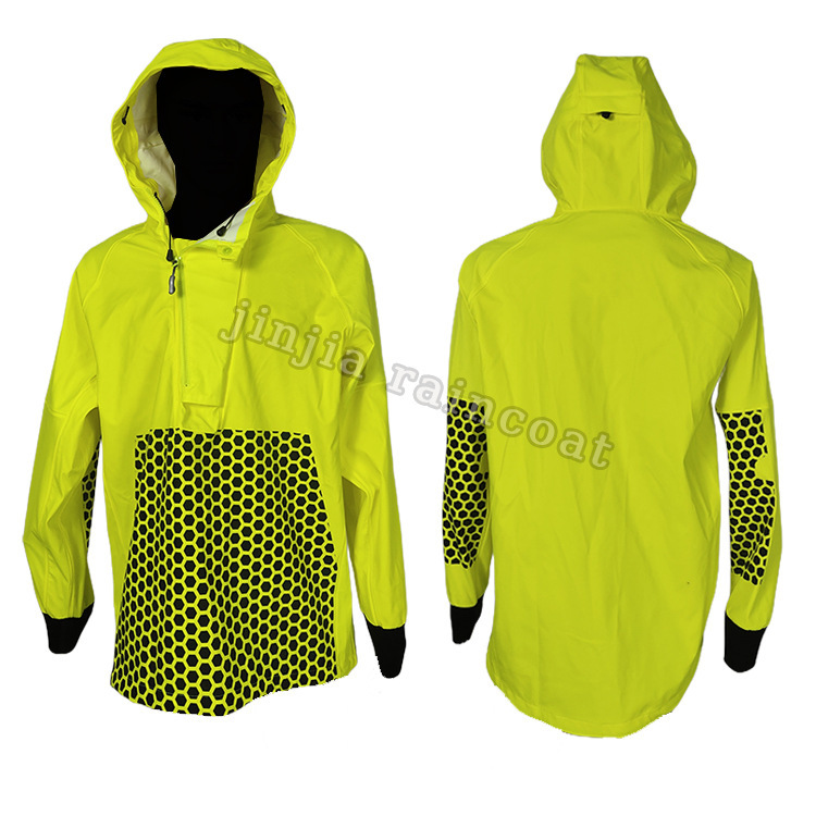Factory Processing Customized Raincoat Jacket Waterproof Fashion Top Fluorescent Green Outdoor Jacket Men's Outdoor Jacket Men Factory Processing Customized Raincoat Jacket Waterproof Fashion Top Fluorescent Green Outdoor Jacket Men's Outdoor Jacket Men