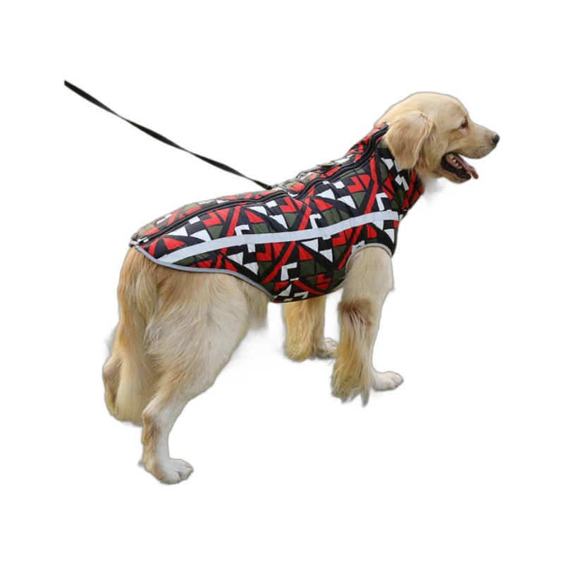 Nueva ropa para mascotas Otoño e Invierno engrosada perro caliente ropa acolchada de algodón perro grande mascota chaqueta ropa para mascotas al por mayor