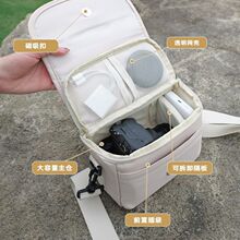 相机包单肩斜跨收纳包适用于佳能r50索尼zve10富士单反微单摄影包