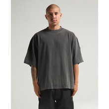 Q 33433LHeavyweight Loose Basic Shirt �ذ����ɻ�����ŷ��