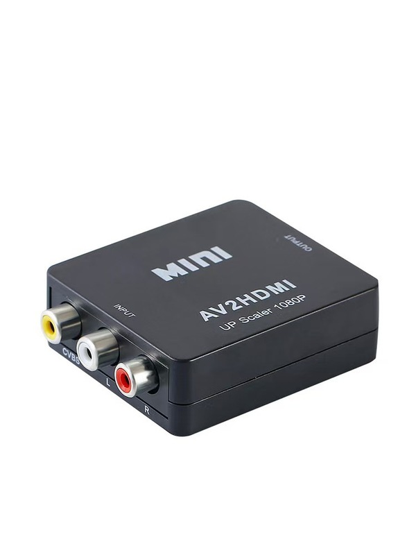 国境を越えた人気の AV to HDMI 高解像度ビデオコンバーター 1080P 監視ゲームセットトップボックス Lotus RCA|undefined