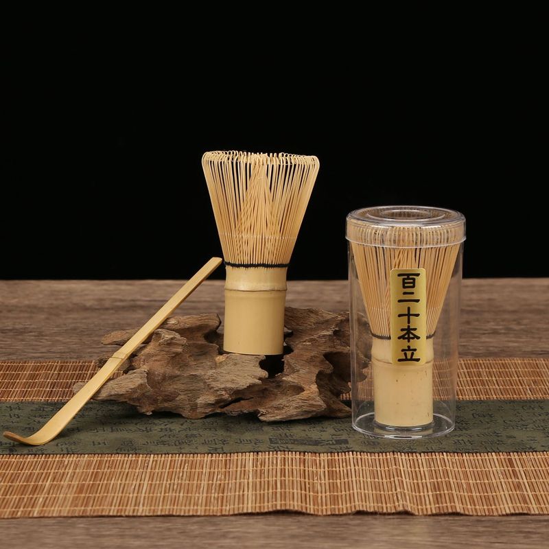 日式抹茶茶筅宋代点茶工具竹制手工艺品抹茶搅拌刷茶道竹筅|undefined