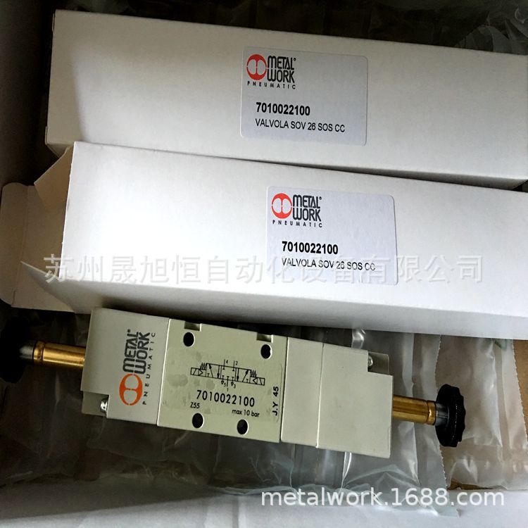 江苏省代理Metal Work气控阀PNV33PNBOO订货号7020010100