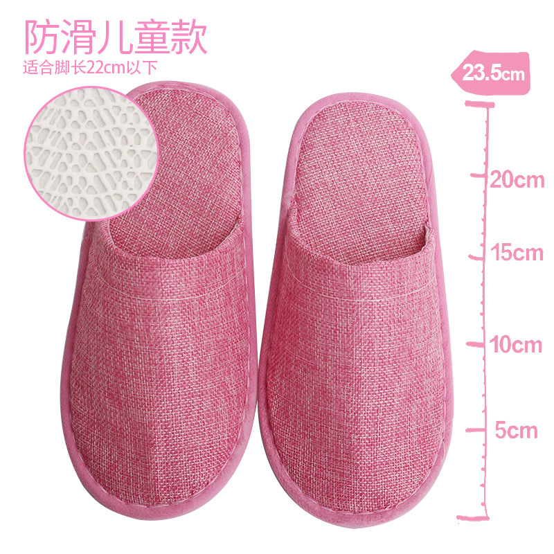 Hotel, hotel, suministros para casas de familia, pantuflas desechables, engrosamiento, hospitalidad, hogar, salón de belleza, arrastre de lana de coral especial