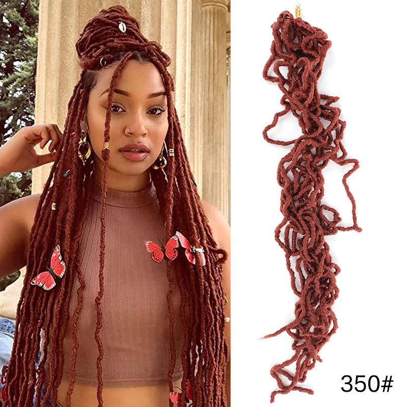 Extension capelli crochet root braid per code di cavallo_voghion.com