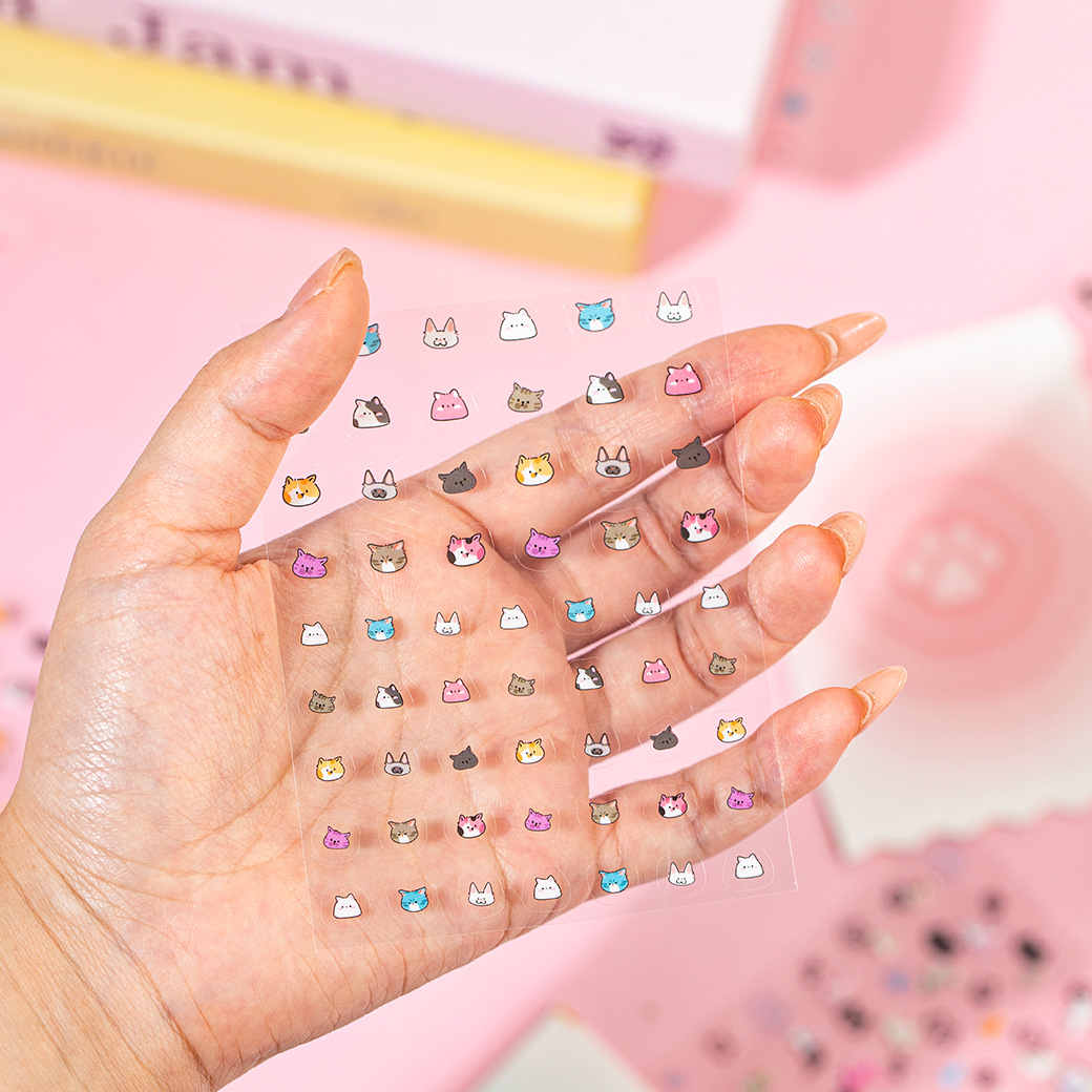 Yu Xian Pet Nail Nail Nariz pequeña Pegatinas