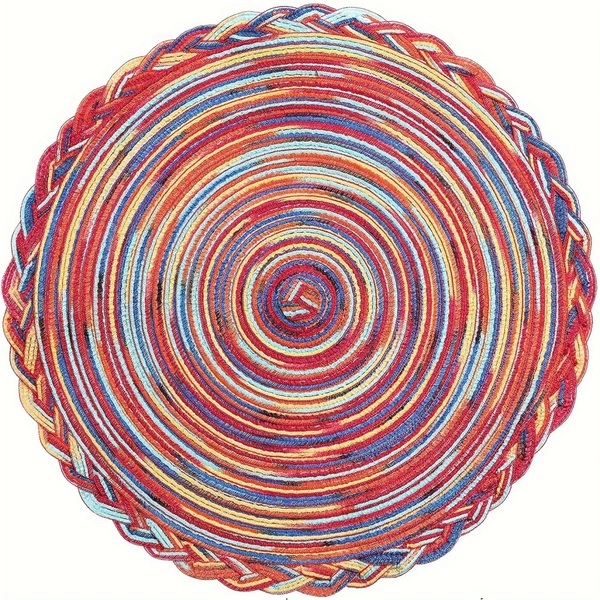 Twist lace - rainbow colors