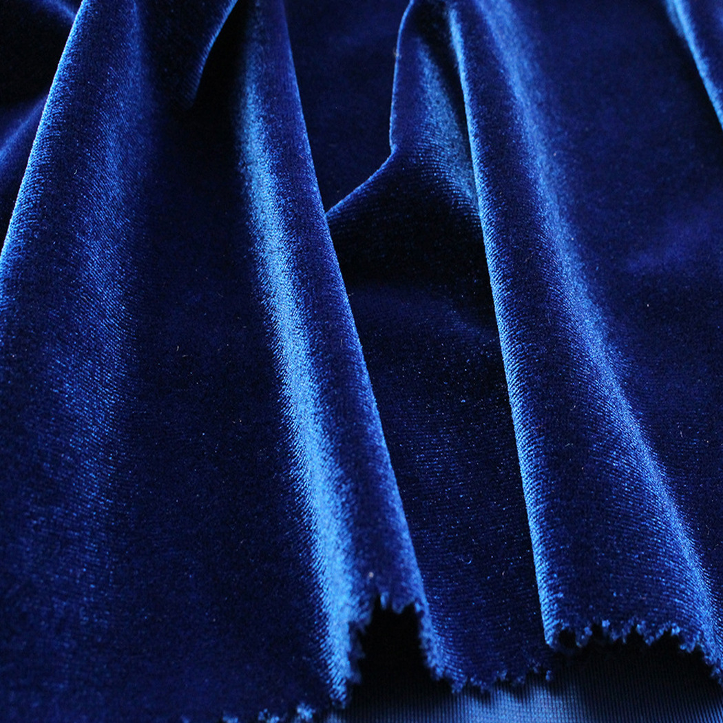 240G tela coreana de terciopelo de oro urdimbre poliamonio tela elástica espesa ropa deportiva pijama arena liberación tela