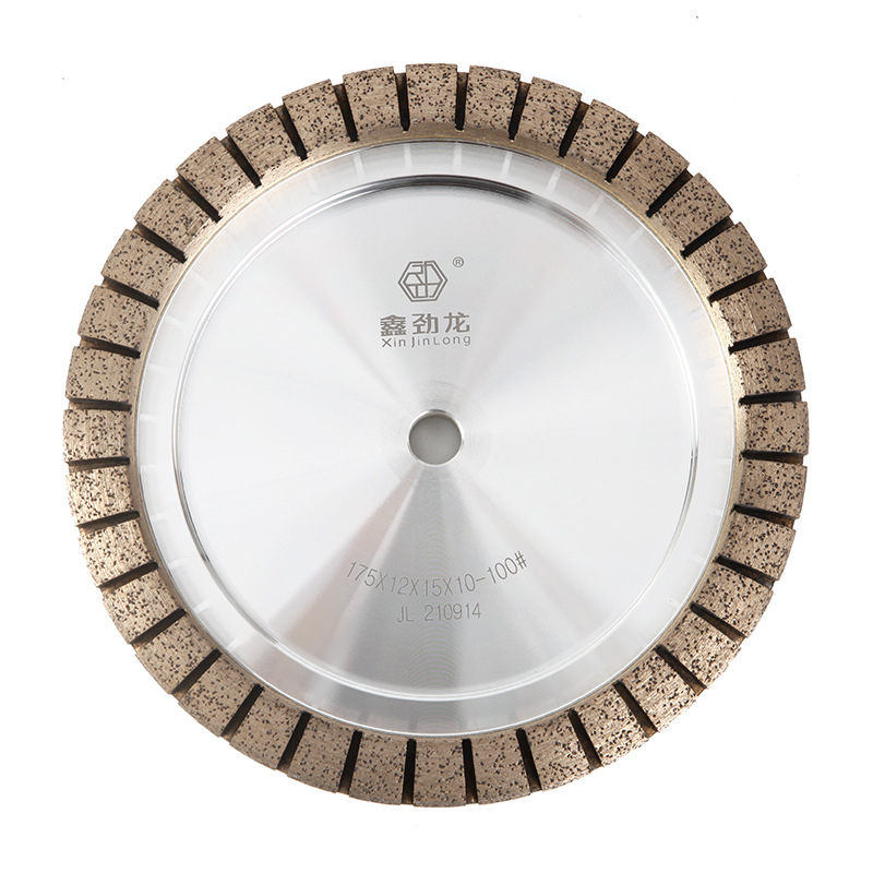 鑫劲龙直边机双边机金刚石全齿金刚轮玻璃耐磨砂轮