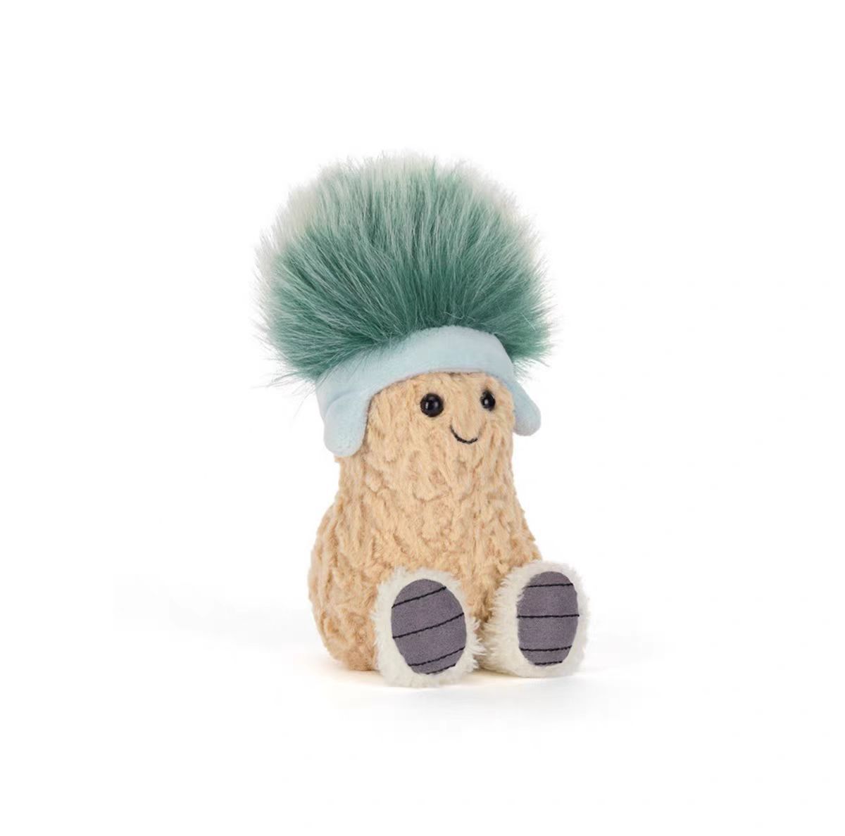 Green-haired peanuts [with label]