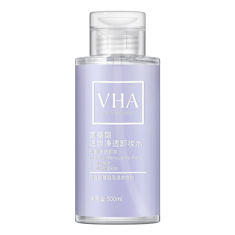 VHA aminoácidos aguas termales limpiadores de maquillaje