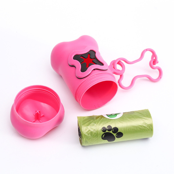 Garbage Bag Dispenser Biodegradable Dog Poop Pickup Bone Type…