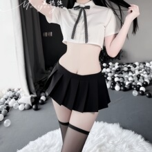 美诱佳情趣内衣校园纯欲学生jk制服诱惑激情套装可爱性感格裙qqny