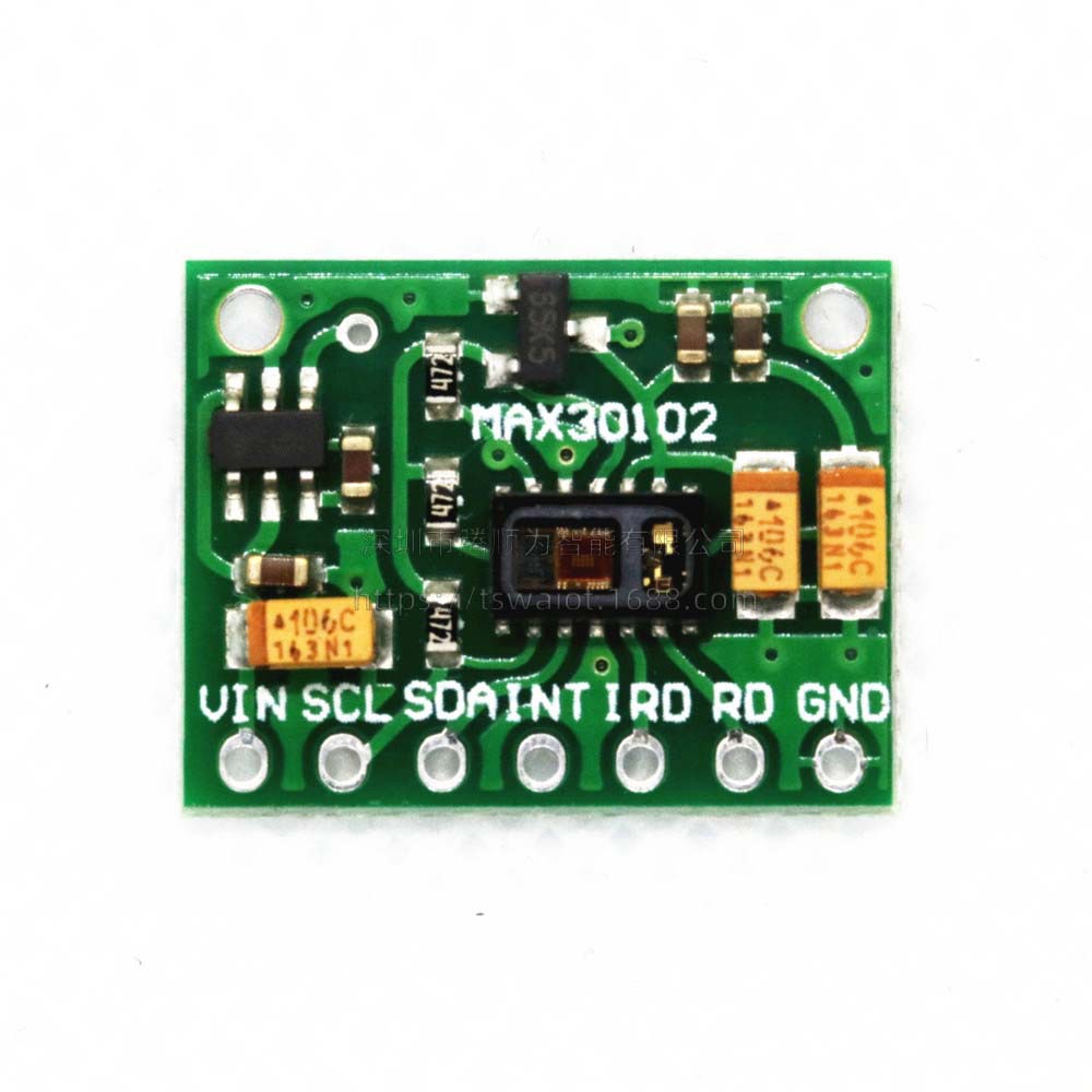 MAX30102 chip cardiac blood oxygen sensor module SunlePhant